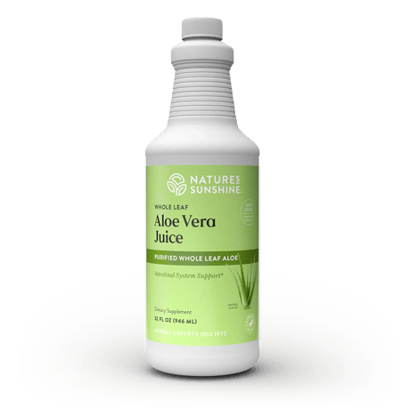NATURE'S SUNSHINE ALOE VERA 32 OZ WHOLE LEAF