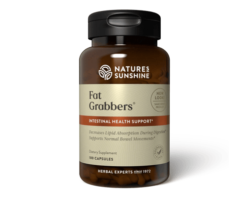 NATURES SUNSHINE FAT GRABBERS 180 VEGCAPS