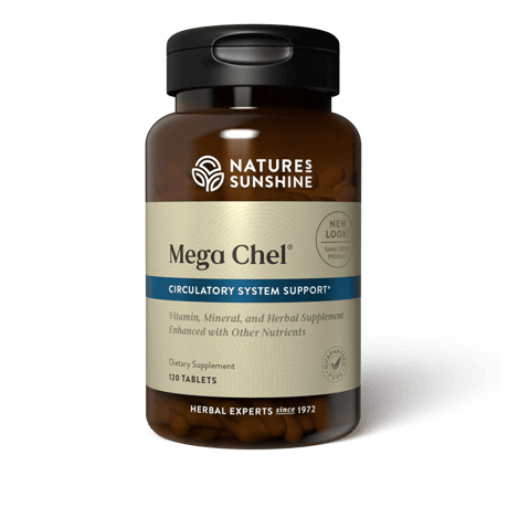 NATURES SUNSHINE MEGA CHEL 120 TABLETS