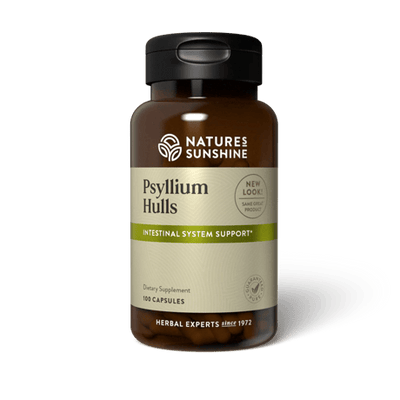 NATURES SUNSHINE PSYLLIUM HULLS 930 MG 100 CAPSULES