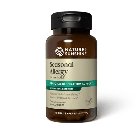 NATURES SUNSHINE SEASONAL ALLERGY 100 VEGCAPS