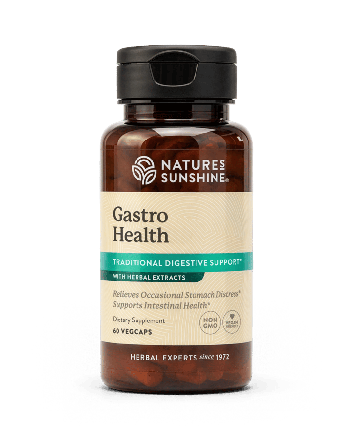 NATURE'S SUNSHINE GASTRO HEALTH 60 CAPSULES