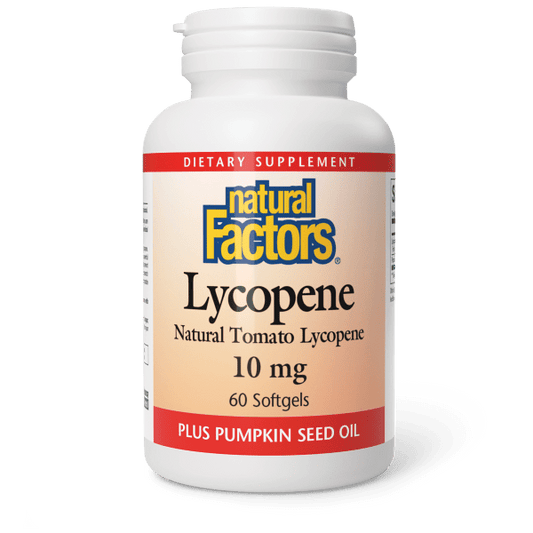 NATURAL FACTORS LYCOPENE 10MG 60 SOFTGEL