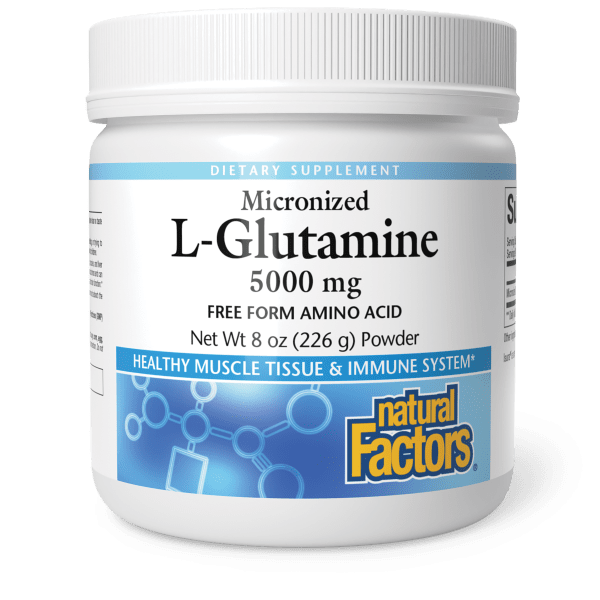 NATURAL FACTORS L GLUTAMINE 5000MG