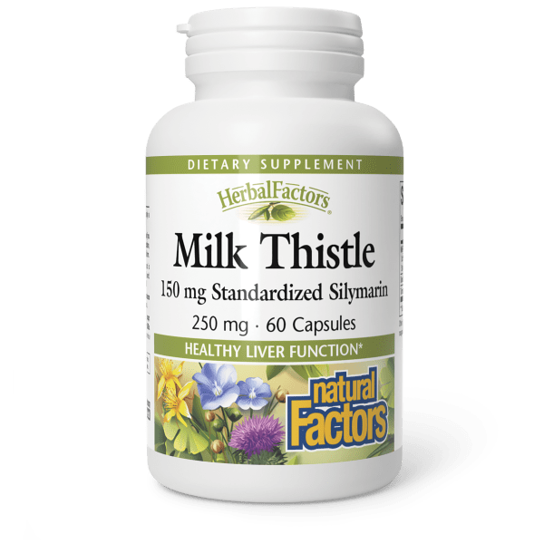 NATURAL FACTORS MILK THISTLE TWINPK 60+60 PK