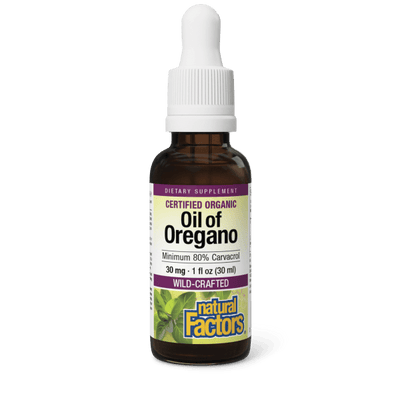 NATURAL FACTORS OIL OF OREGANO 1 FL OZ