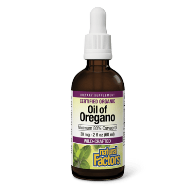 NATURAL FACTORS OIL OF OREGANO 2 FL OZ