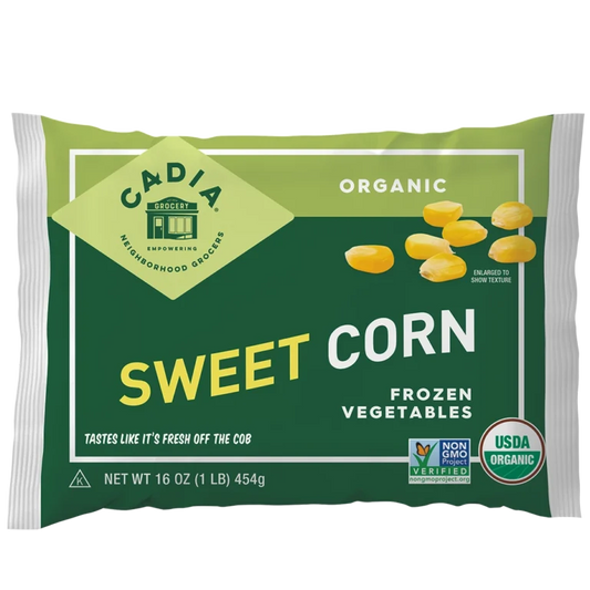 Cadia Veg Corn Org Sweet Frozen