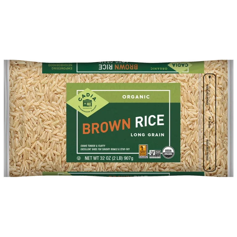 CADIA ORGANIC BROWN RICE LONG GRAIN 2LB