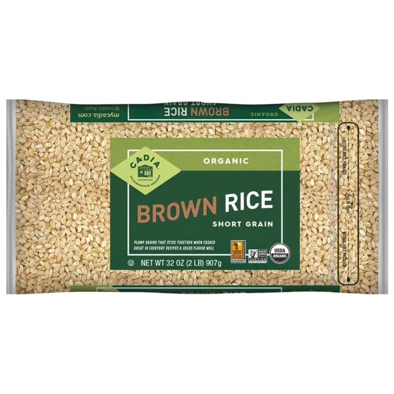 CADIA ORGANIC SHORT GRAIN BROWN RICE 2LB