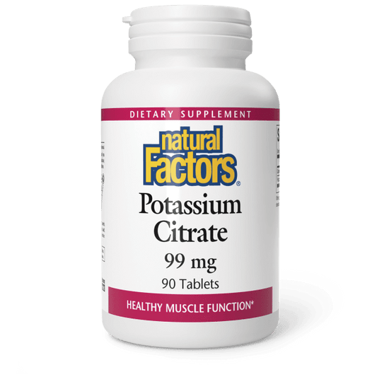 NATURAL FACTORS POTASSIUM CITRATE 99 MG 90 TABLET