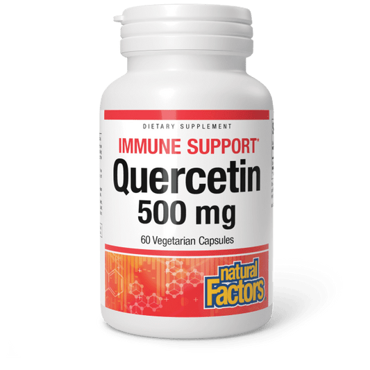 NATURAL FACTORS IMMUNE SUPPORT QUERCETIN 500 MG 60 VCAPS