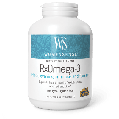 NATURAL FACTORS WOMEN SENSE RXOMEGA-3 120 SG