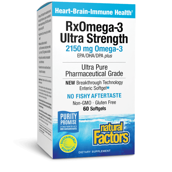 NATURAL FACTORS RX OMEGA ONE A DAY 900MG 60 SGELS