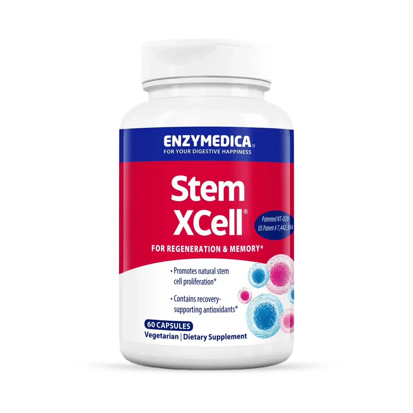 ENZYMEDICA STEM XCELL 60 CAPSULES