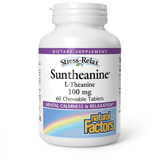 NATURAL FACTORS STRESS RELAX L`THEANINE TABLET