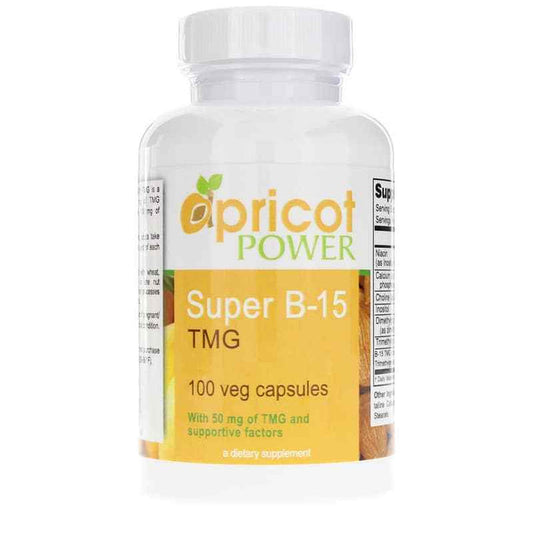 Apricot Power Super B-15 TMG 100 Veg Capsules
