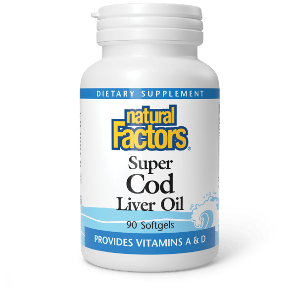 NATURAL FACTORS SUPER COD 90 SOFTGELS