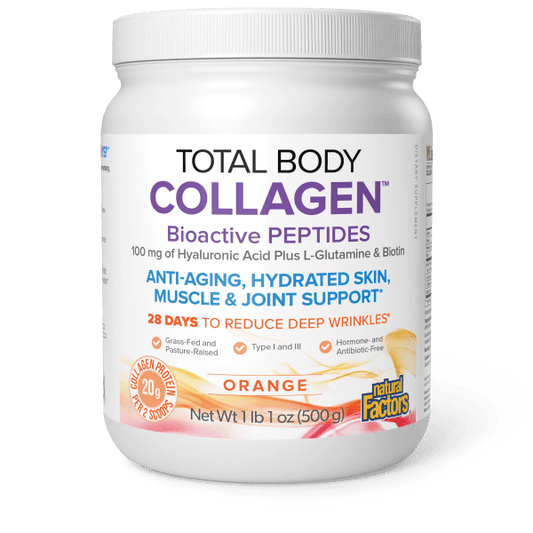 NATURAL FACTORS TOTAL BODY COLLAGEN ORANGE 500G