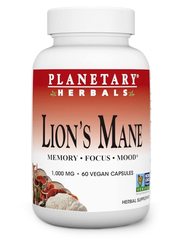 Planetary Herbals Lion's Mane 60ct